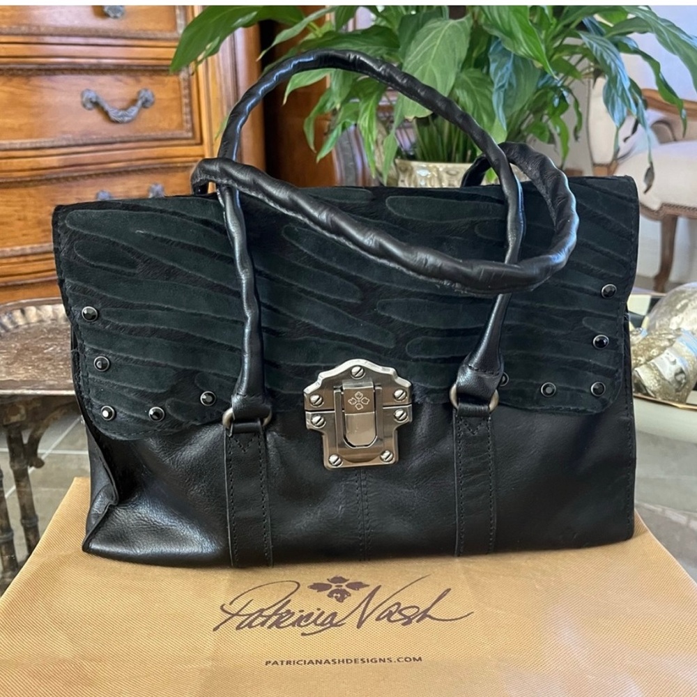 Patricia Nash Vienna Black Zebra
Satchel Bag